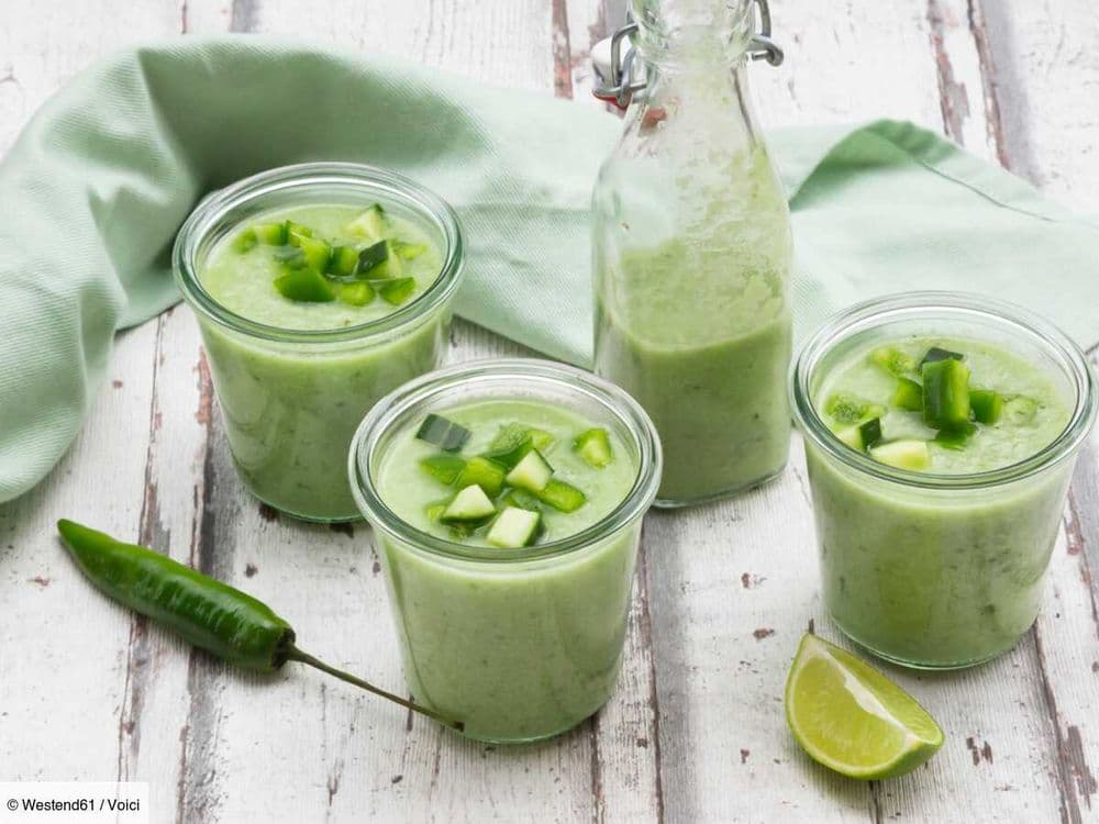 Gaspacho au concombre : la recette facile qui change de la soupe classique