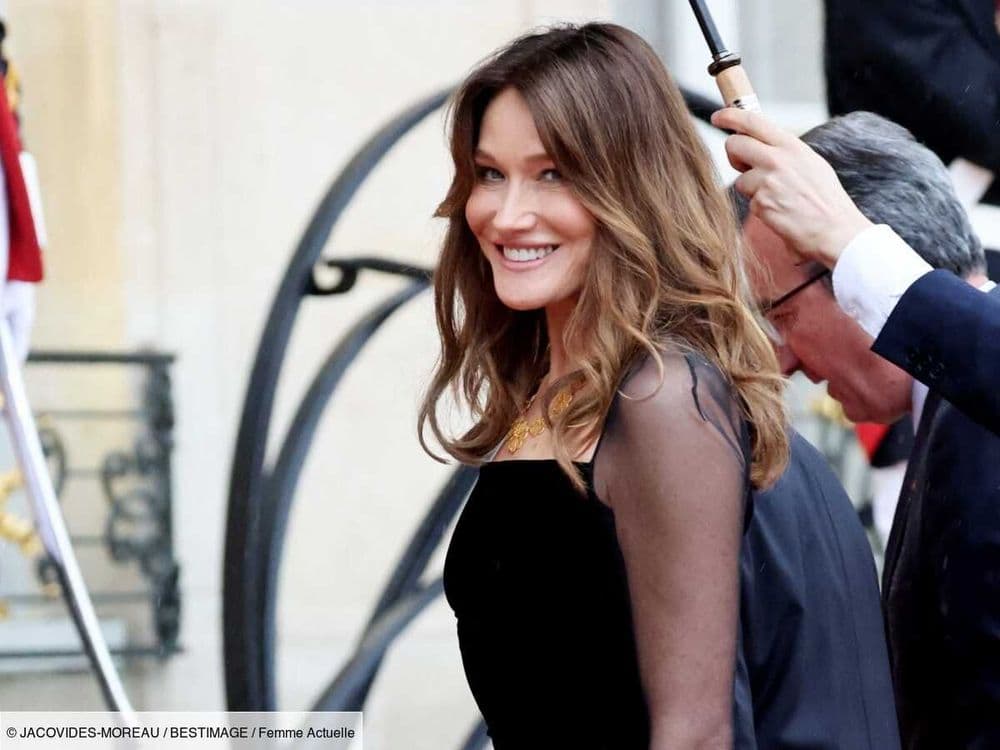 Carla Bruni très complice avec Brigitte Macron : cette étreinte affectueuse lors d’un dîner à l’Élysée en dit long sur leur relation