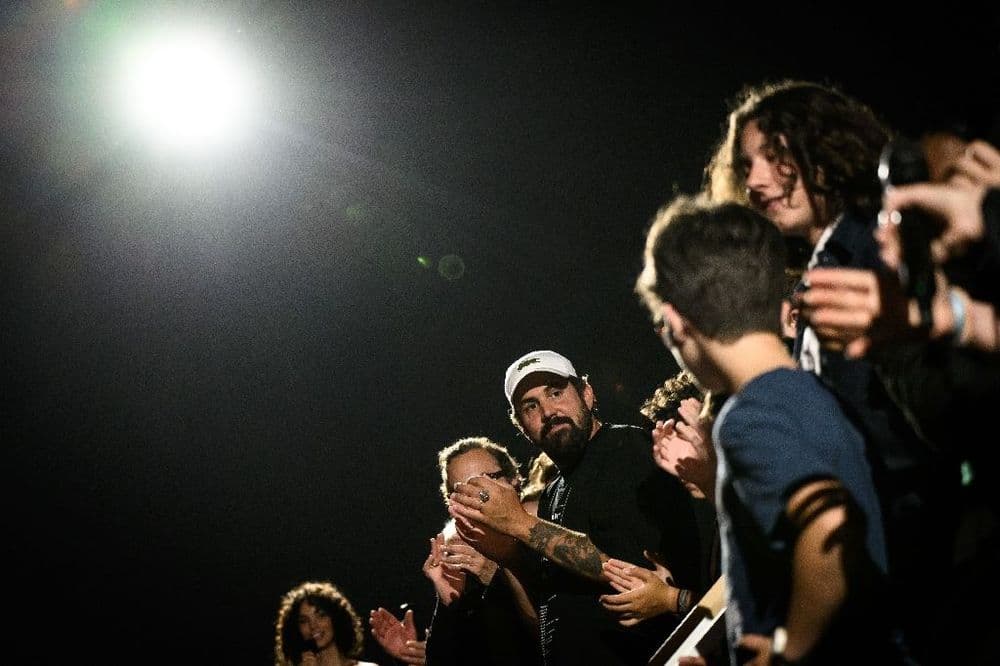 Artus remet les prix du Festival national du film scolaire