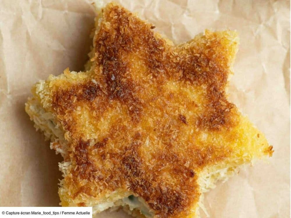 Mini croque-monsieur en forme d’étoile : la recette express qui va faire un carton à votre apéro de Noël
