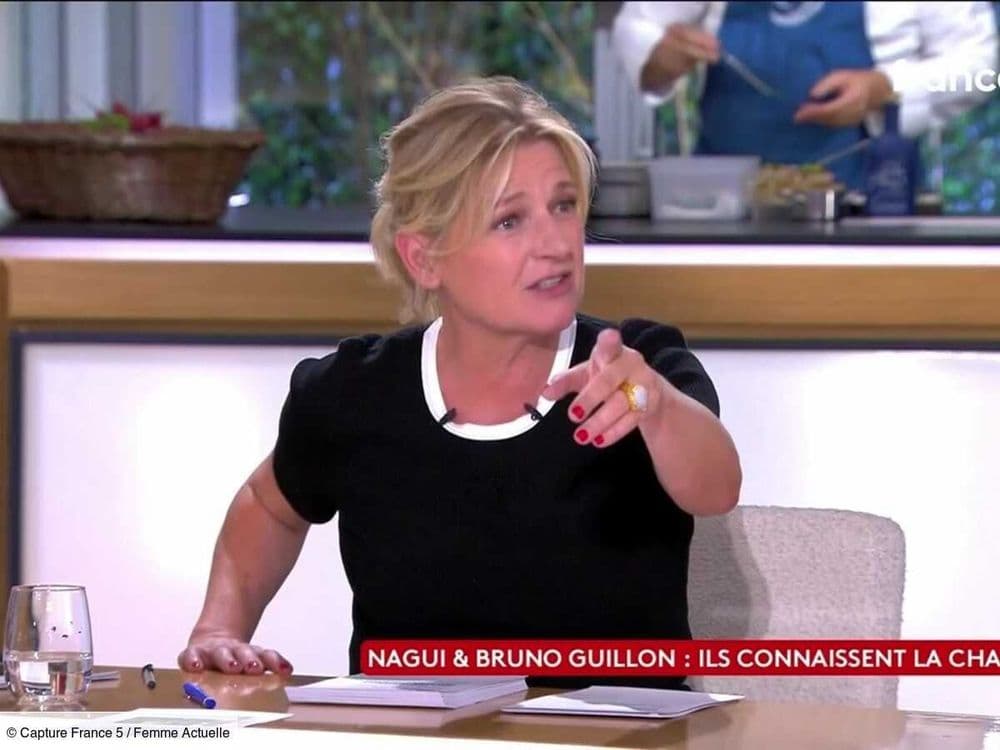 "C’est insupportable !" : Anne-Élisabeth Lemoine recadre Nagui qui lui pique la vedette dans C à vous