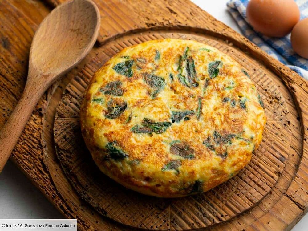Frittata aux champignons et épinards avec de la mozzarella : la recette équilibrée dont tout le monde raffole