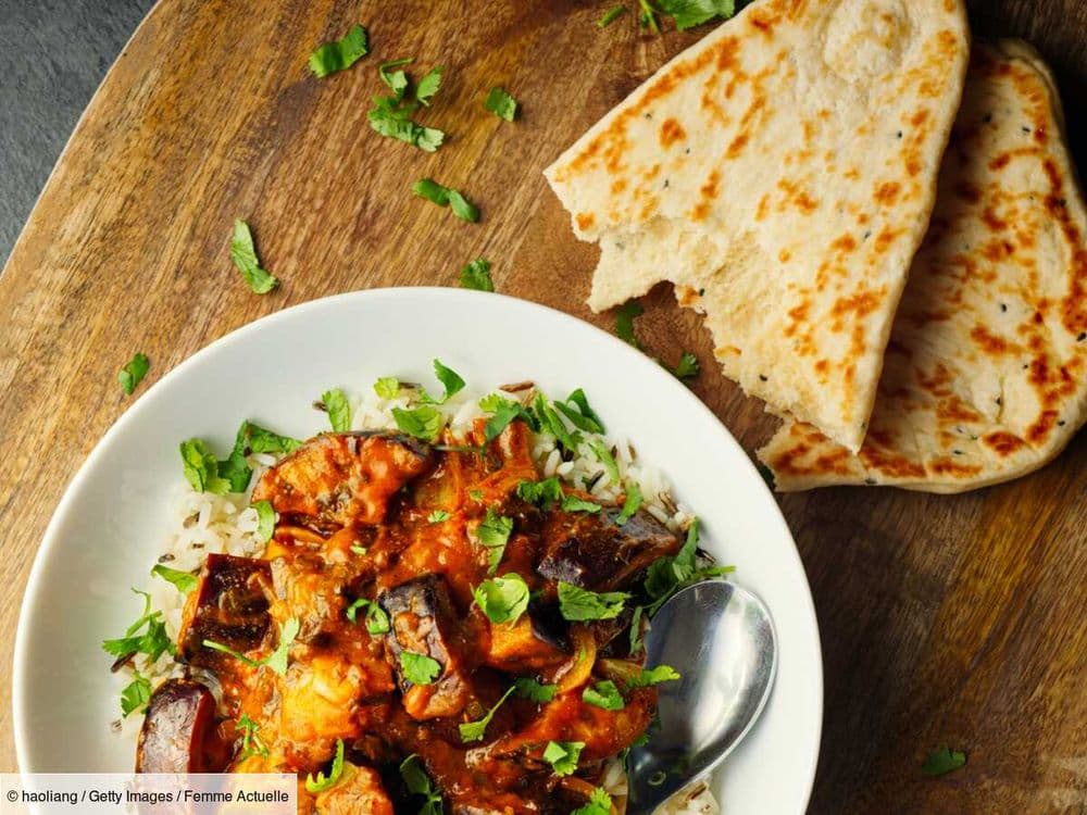 Curry d’aubergine : la recette savoureuse pour un déjeuner express