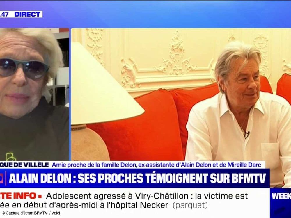 "C'est lamentable" : Véronique de Villèle réagit après la mise sous curatelle renforcée d'Alain Delon (ZAPTV)