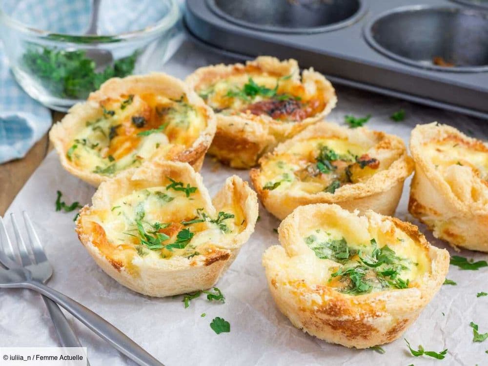 Nos recettes de tartelettes salées pour un dîner léger
