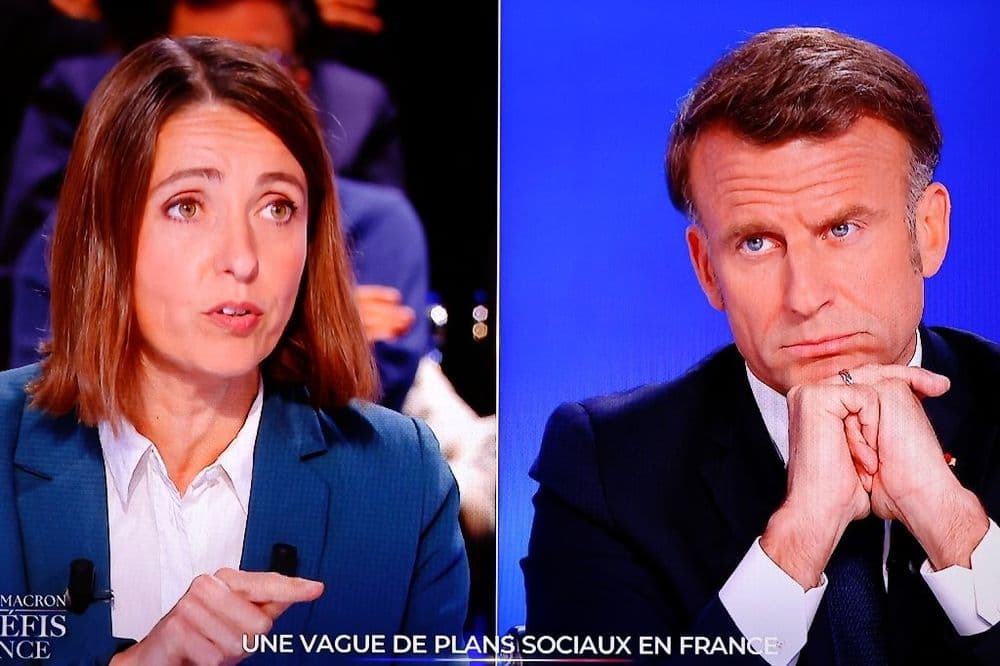Macron refuse une nationalisation d'ArcelorMittal et assure que les sites de Dunkerque et Fos seront "sauvés"