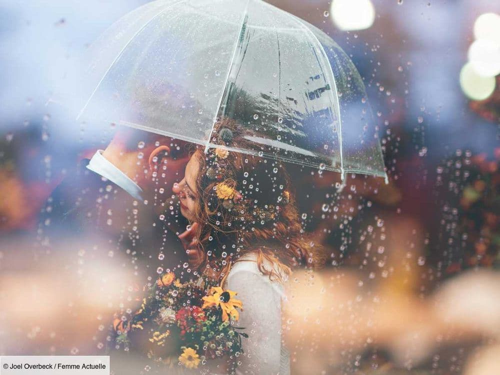 Dit-on "mariage pluvieux, mariage heureux" ou "mariage plus vieux, mariage heureux" ?