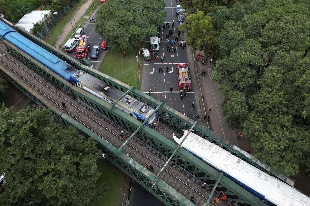 Argentine: collision entre deux trains, une trentaine de blessés dont deux graves