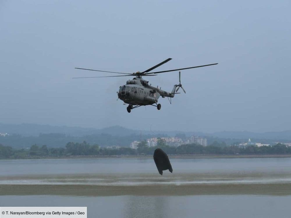 À des milliers de kilomètres de l'Ukraine, un drone FPV aurait abattu un hélicoptère soviétique Mi-17