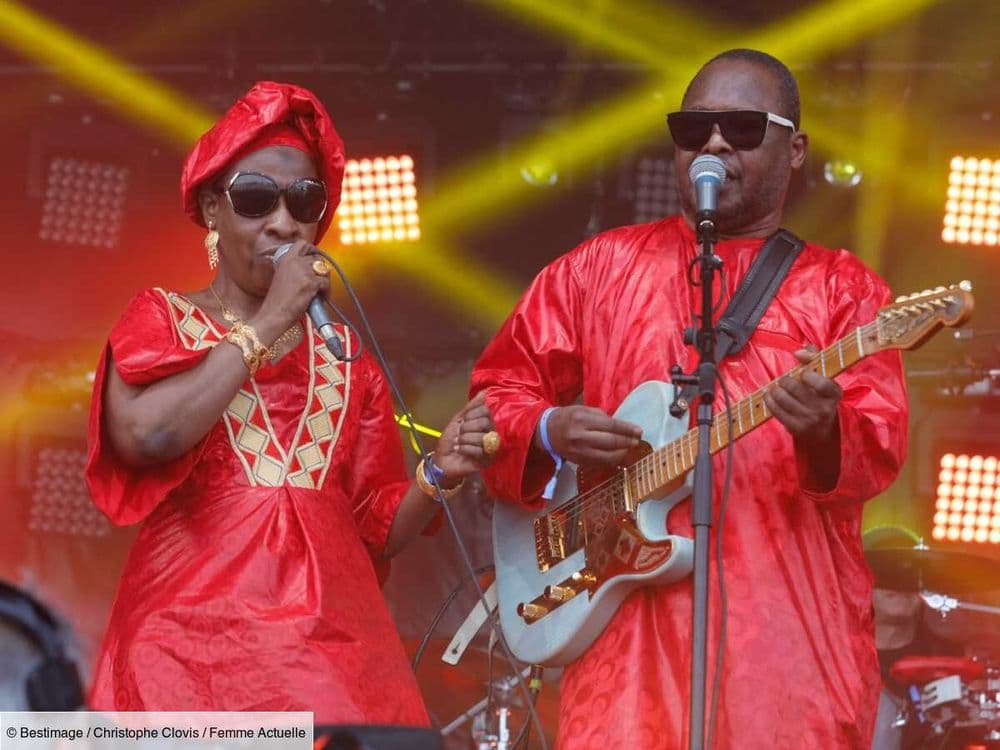 Le chanteur Amadou Bagayoko, du duo Amadou et Mariam : Mariam brise le silence