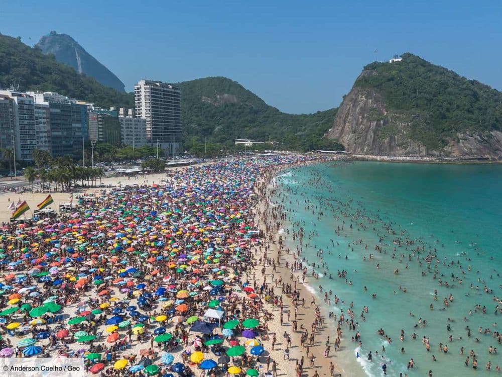 Le Brésil est à bout de souffle,  jusqu'à 62,3°C degrés ressenti à Rio, un nouveau record