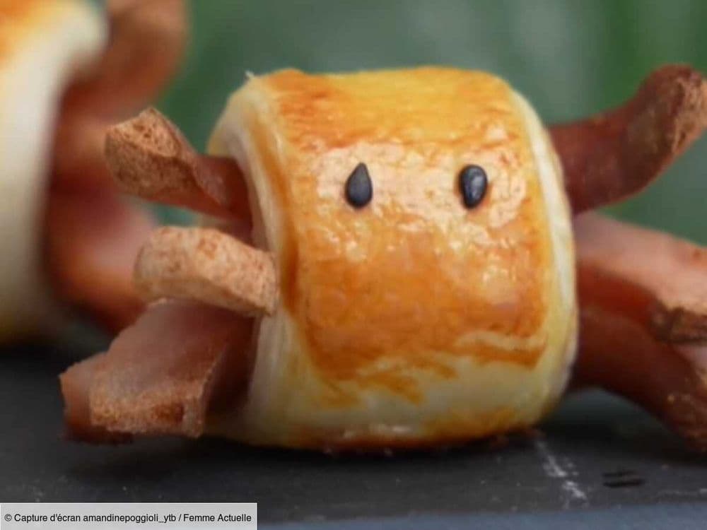 Idée apéro dînatoire pour Halloween : la recette des feuilletées araignée que l'on peut faire en dernière minute