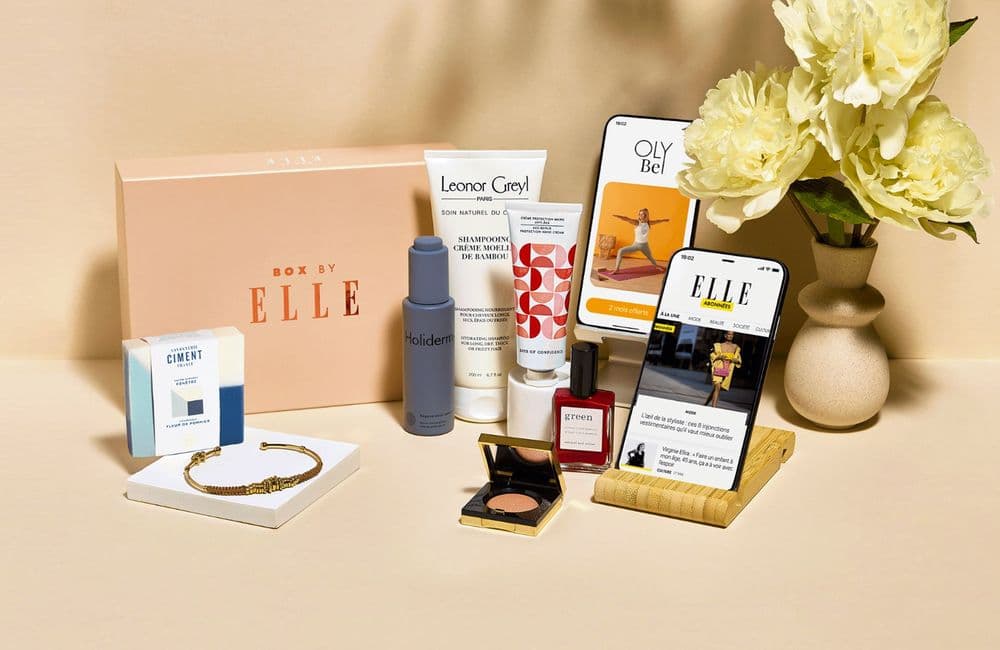 Marques, prix, contenu… Qu’est-ce que la box beauté by ELLE ?