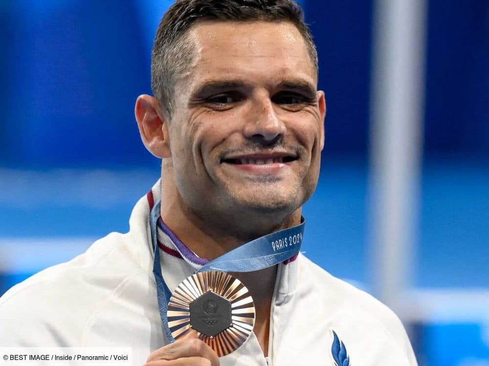 JO 2024 : Florent Manaudou médaillé de bronze, sa compagne Lola Dumenil aux anges lui déclare tout son amour