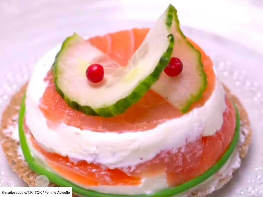 Mille-feuille de saumon fumé et fromage frais : la recette parfaite quand on n'a pas envie de se prendre la tête pour l'entrée de Noël