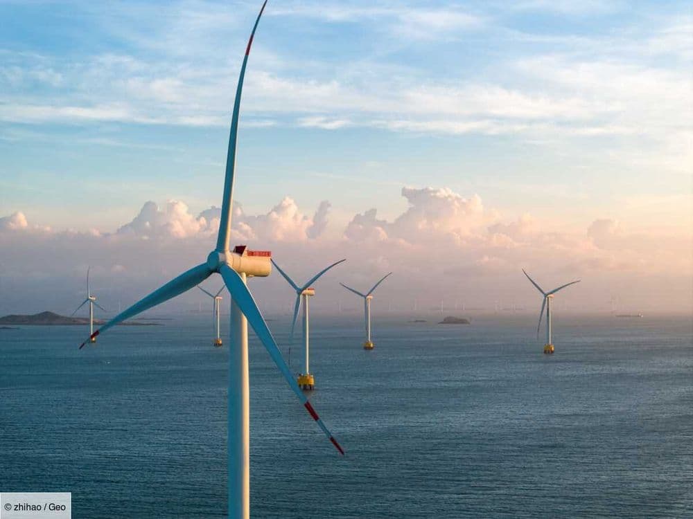 Démesurée et surpuissante: la Chine établit de nouveaux records avec une éolienne offshore de 340 mètres