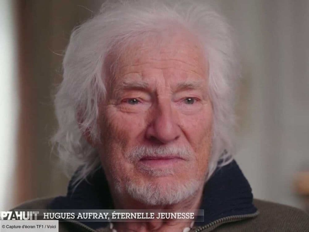 “C’est possible” : Hugues Aufray bientôt papa avec sa femme Murielle ? Le chanteur fait d'étonnantes révélations dans Sept à Huit