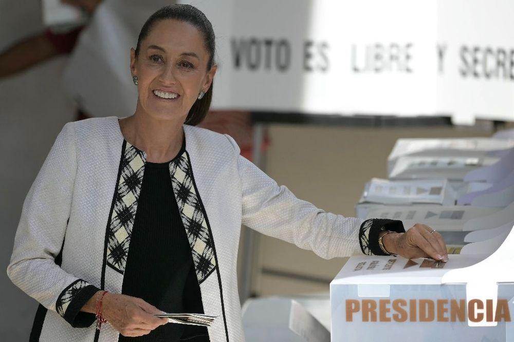 La candidate de gauche Claudia Sheinbaum donnée gagnante de la présidentielle au Mexique