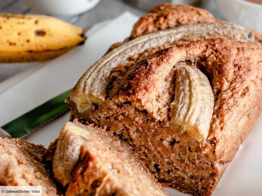 Gâteau à la banane et aux flocons d'avoine : la recette légère et sans sucres ajoutés