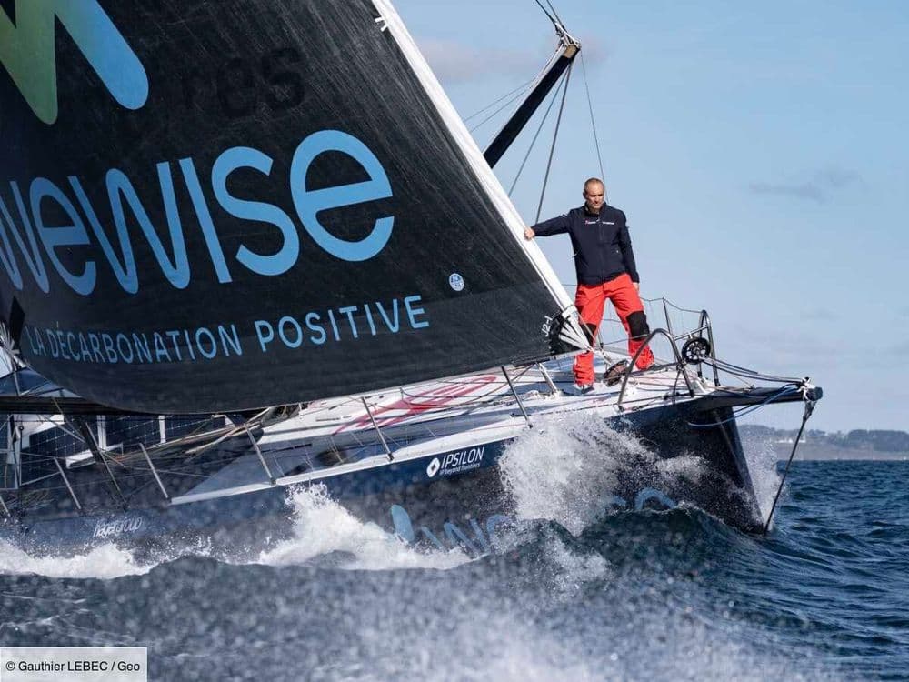 Vendée Globe: Fabrice Amedeo récolte de précieuses données pour la science grâce à son bateau