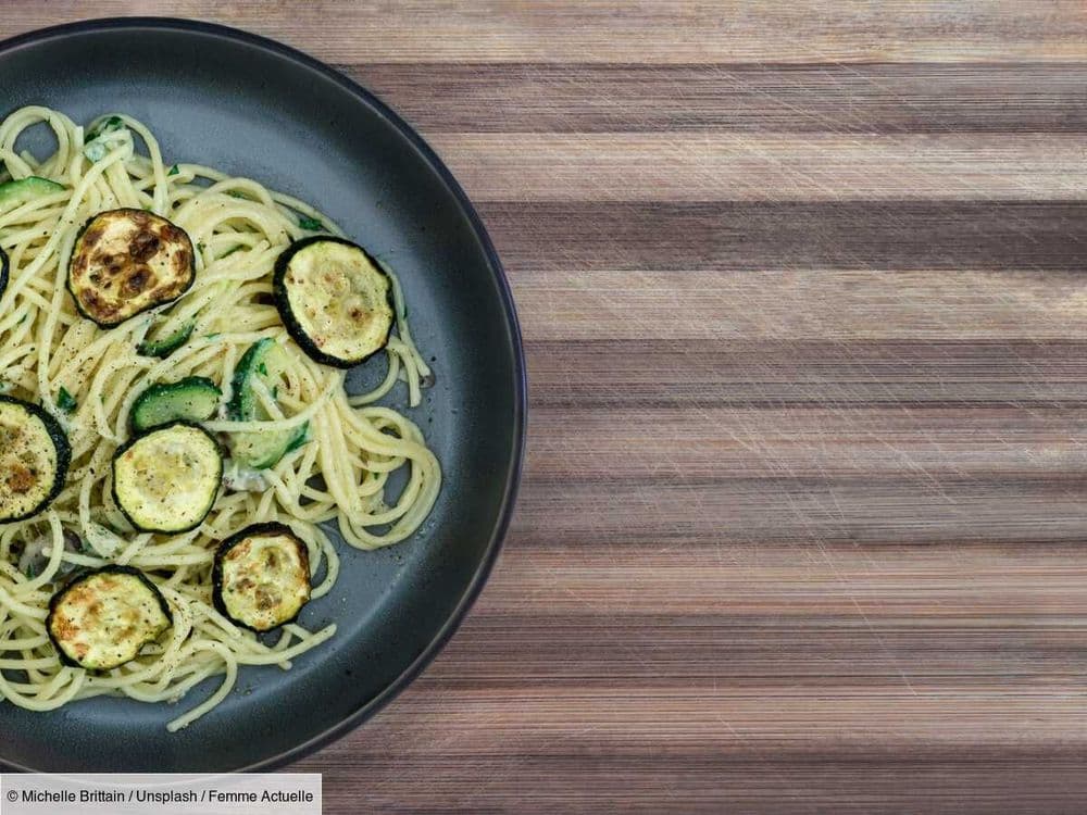 La recettes des spaghettis aux courgettes et parmesan qui sent bon l'Italie