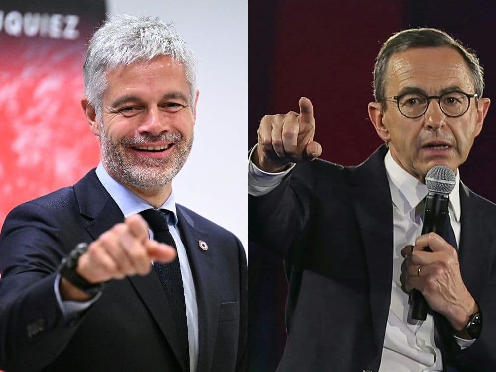Présidence LR: Retailleau et Wauquiez bouclent une campagne très à droite