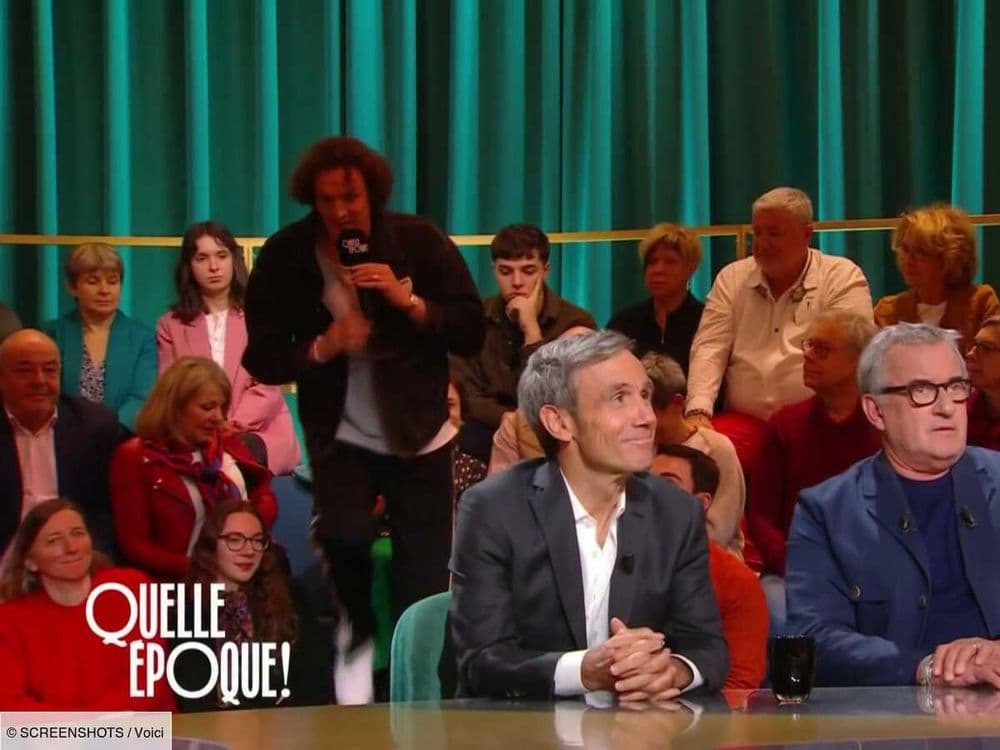 Paul de Saint-Sernin course la femme de Fabrice Luchini dans les coulisses de Quelle Époque !, une séquence insolite (ZAPTV)