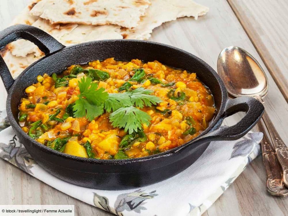 Dahl de lentilles corail au poulet : la recette très facile et gourmande, parfaite pour vous réchauffer cet hiver