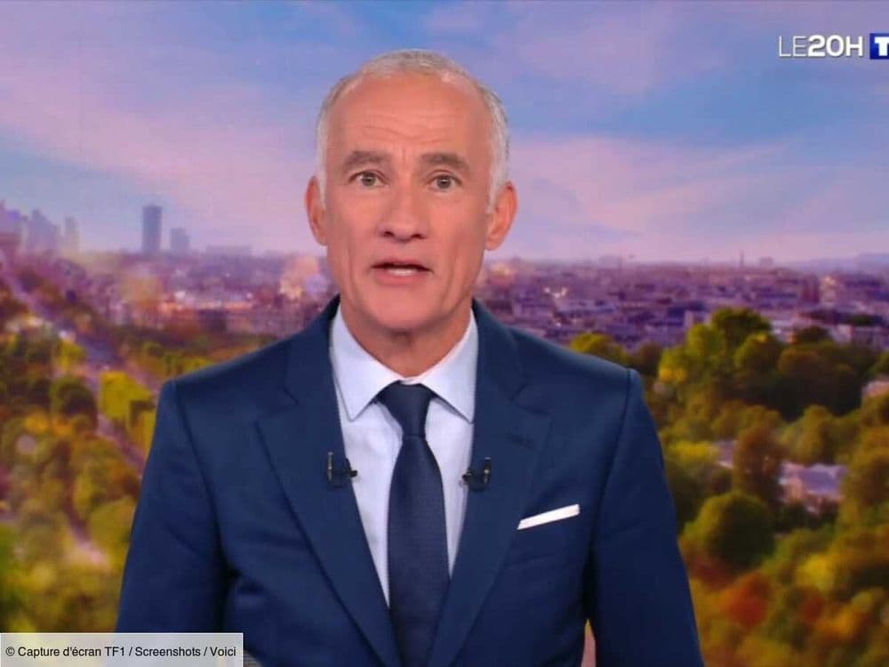 Le message très classe adressé en plein JT de TF1 par Gilles Bouleau à son ancienne concurrente Anne-Sophie Lapix