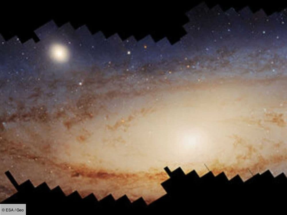 L'Œil de GEO: l'incroyable mosaïque de pixels de la galaxie d'Andromède, prise par le télescope Hubble
