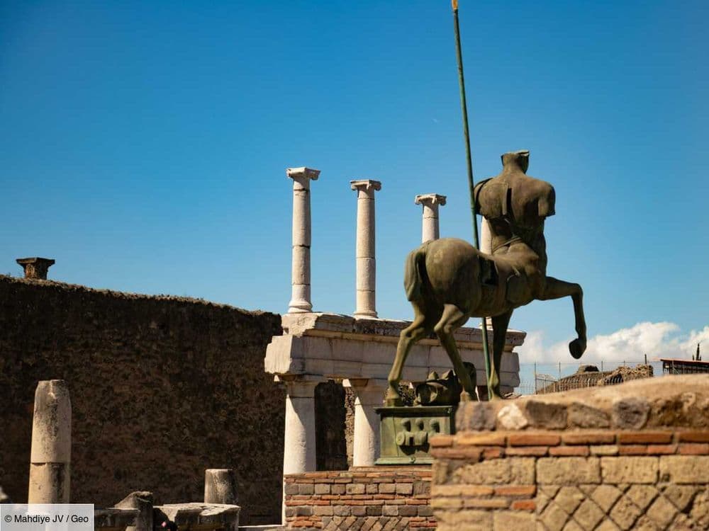 À Pompéi, des gladiateurs dessinés par un enfant... il y a 2 000 ans