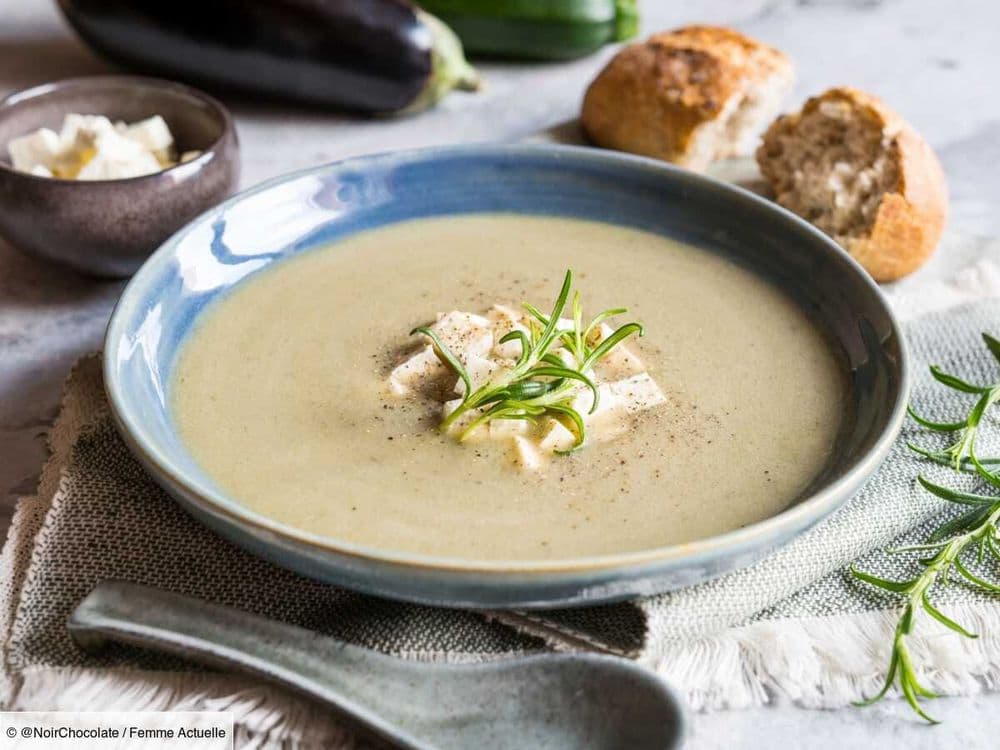 Gaspacho à l'aubergine de Laurent Mariotte : la recette qui nous rafraîchira tout l'été