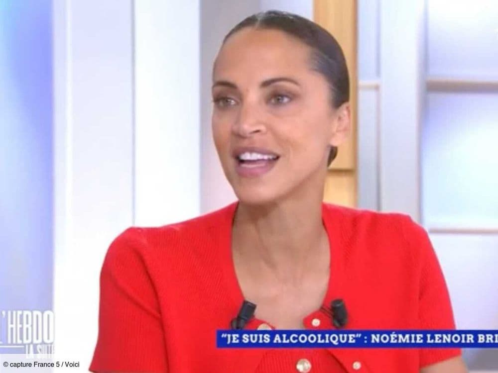 Noémie Lenoir raconte une folle anecdote sur ce jour où, enfant, on lui a fait goûter à l’alcool (ZAPTV)