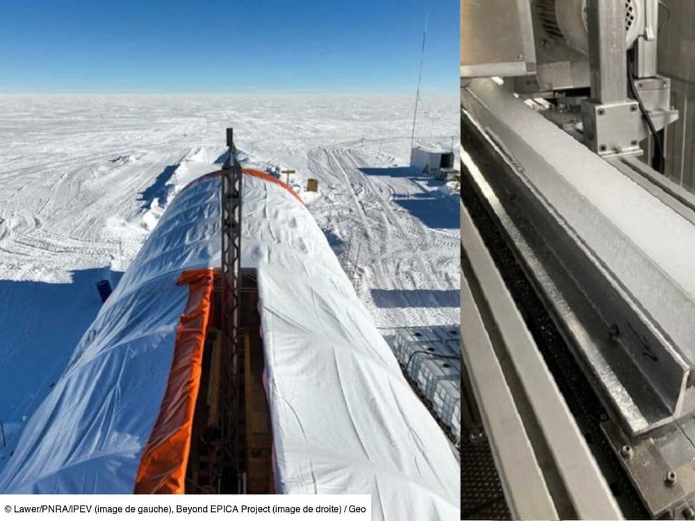 Une carotte glaciaire record en Antarctique révèle pourquoi, environ un million d'années avant nos jours, le rythme des glaciations s'est ralenti