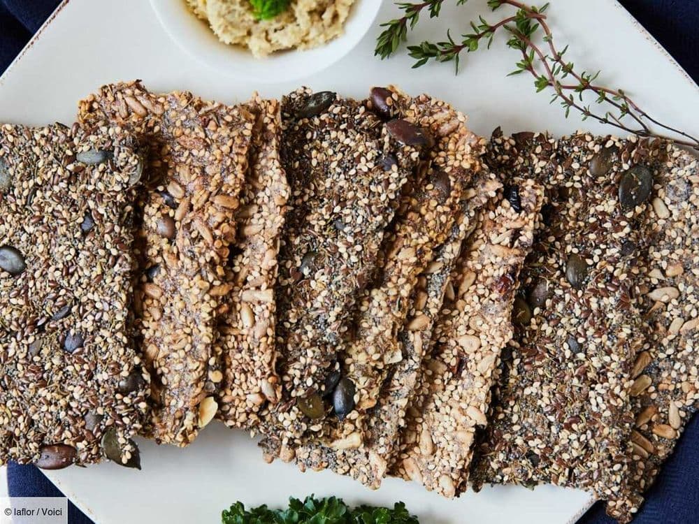 Crackers IG bas et sans gluten : cette recette à base de graines est saine et gourmande
