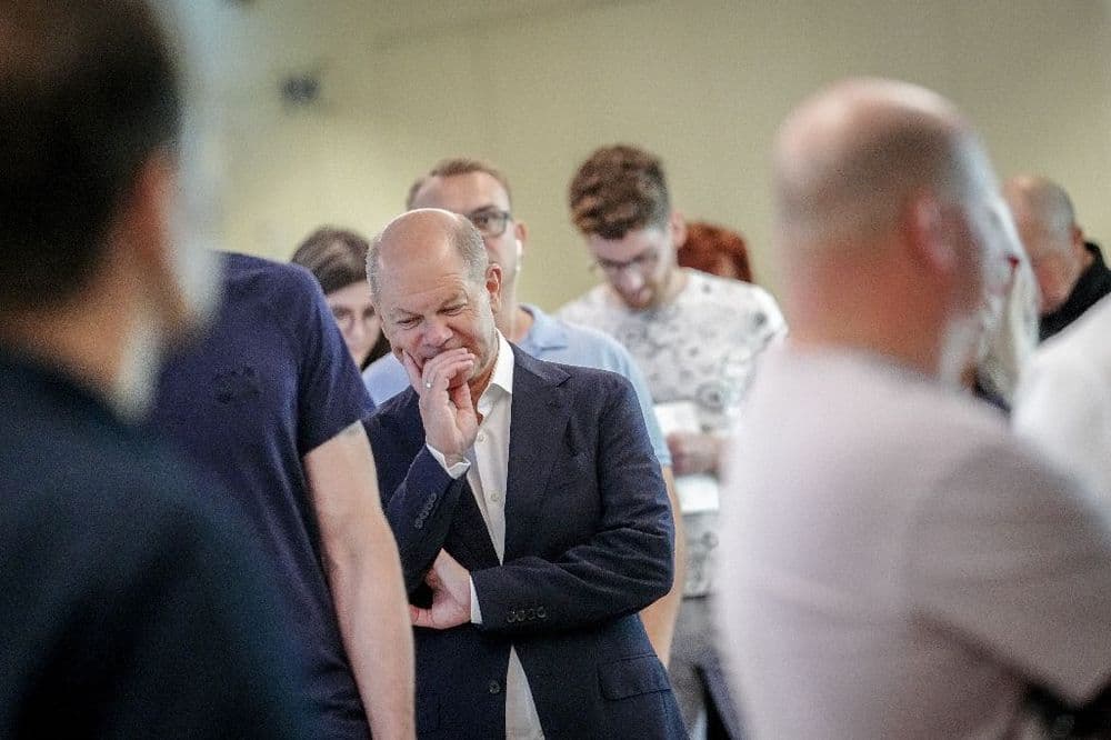 La coalition du chancelier allemand sanctionnée aux Européennes