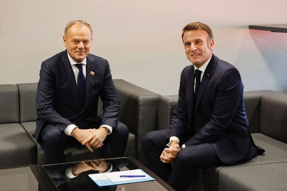 Macron attendu à Varsovie pour un renforcement du soutien à l'Ukraine