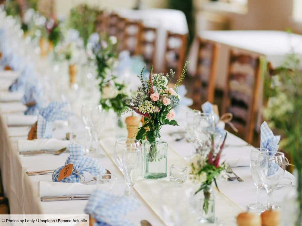 Décoration de table baptême : 20 idées de tables originales, champêtres et chics