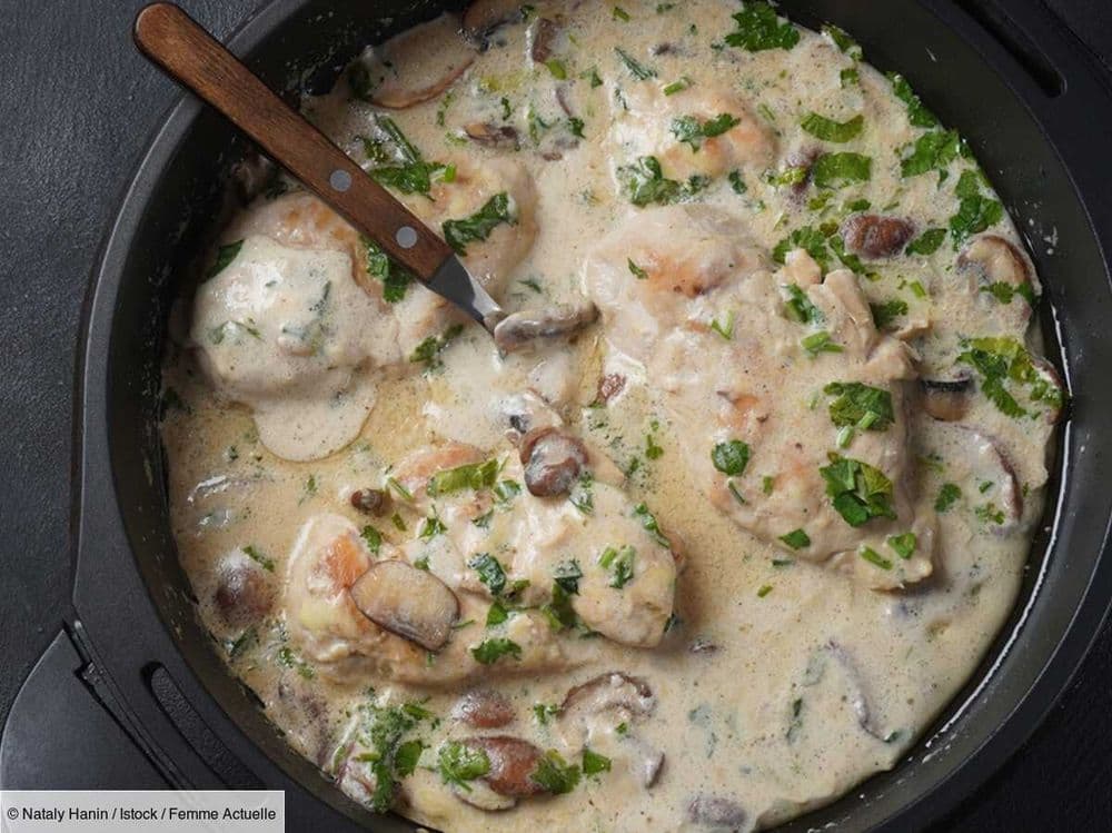 Escalope à la crème et champignons : la recette pour régaler toute la famille en moins de 15 minutes
