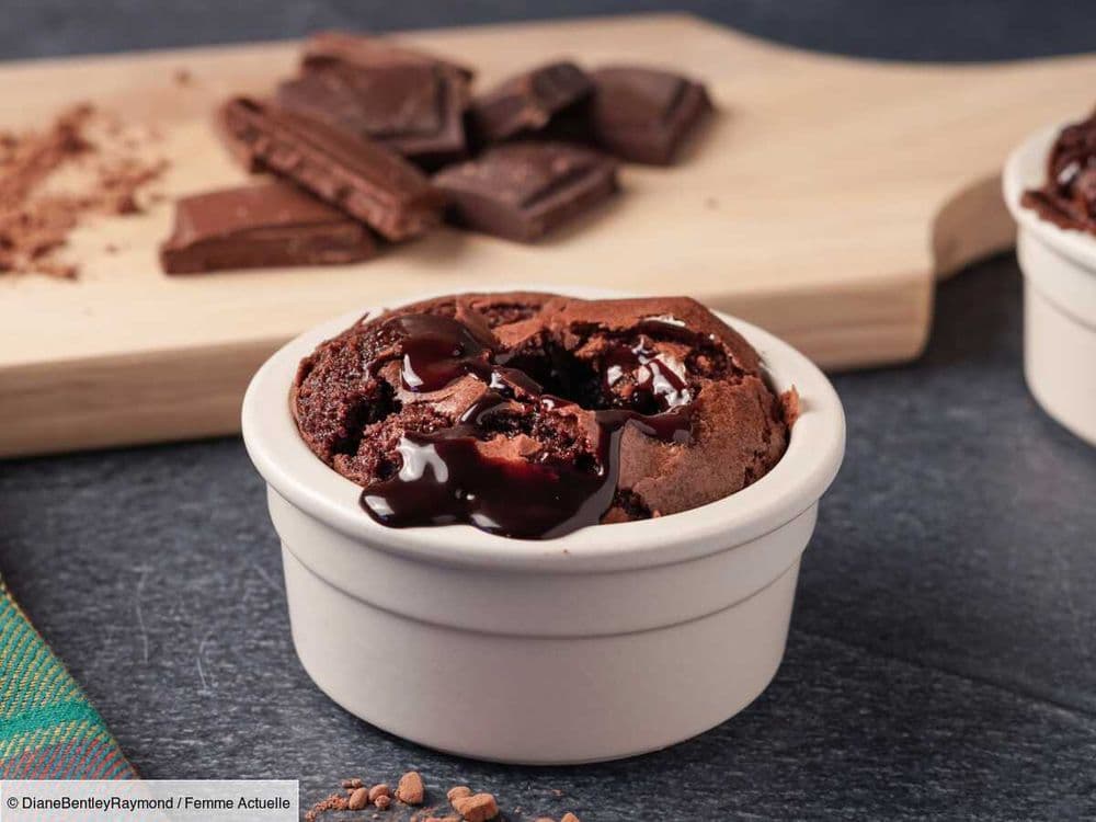 Fondant au chocolat healthy : la recette légère mais très gourmande d’une diététicienne