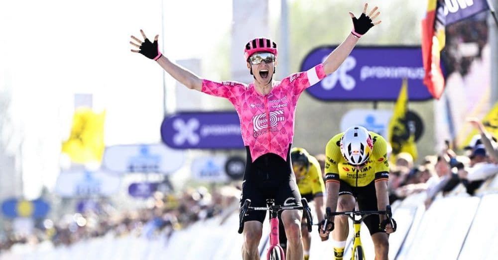 À travers la Flandre: Van Aert s'incline au sprint