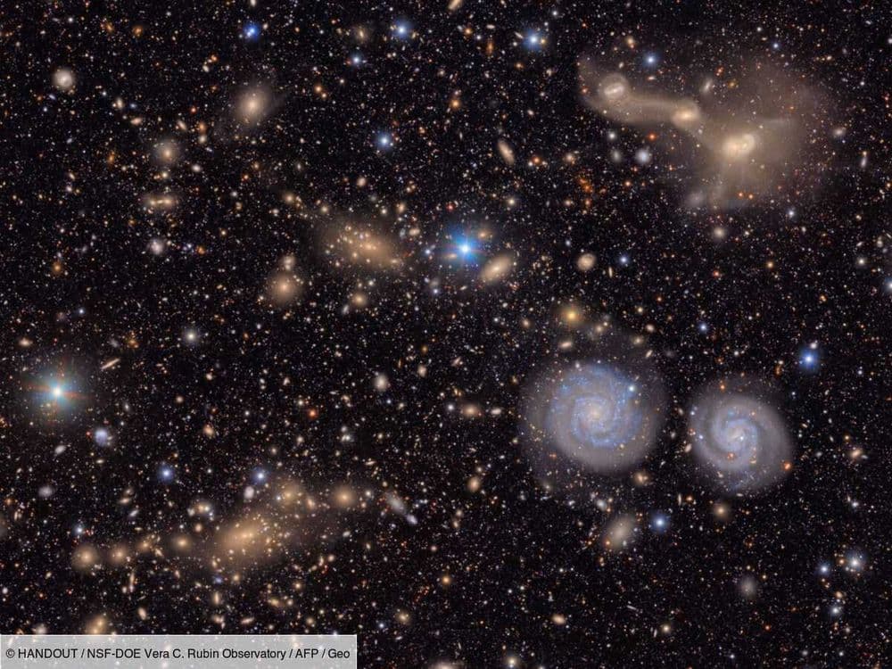 L'observatoire Vera Rubin rapporte les images les plus précises de galaxies lointaines jamais collectées