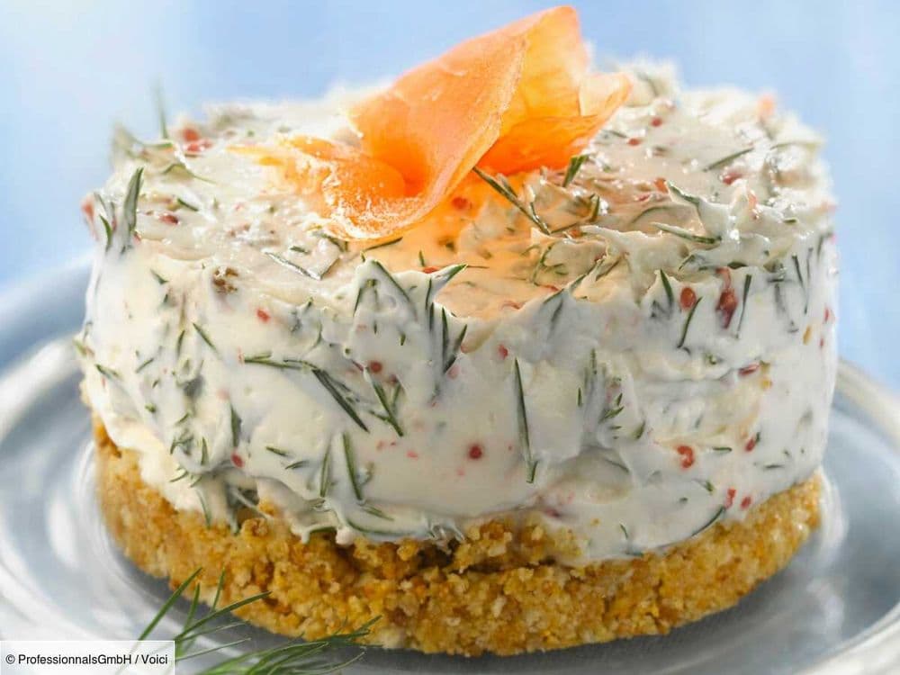 Cheesecake salé : une diététicienne partage sa recette au fromage frais, avocat et saumon