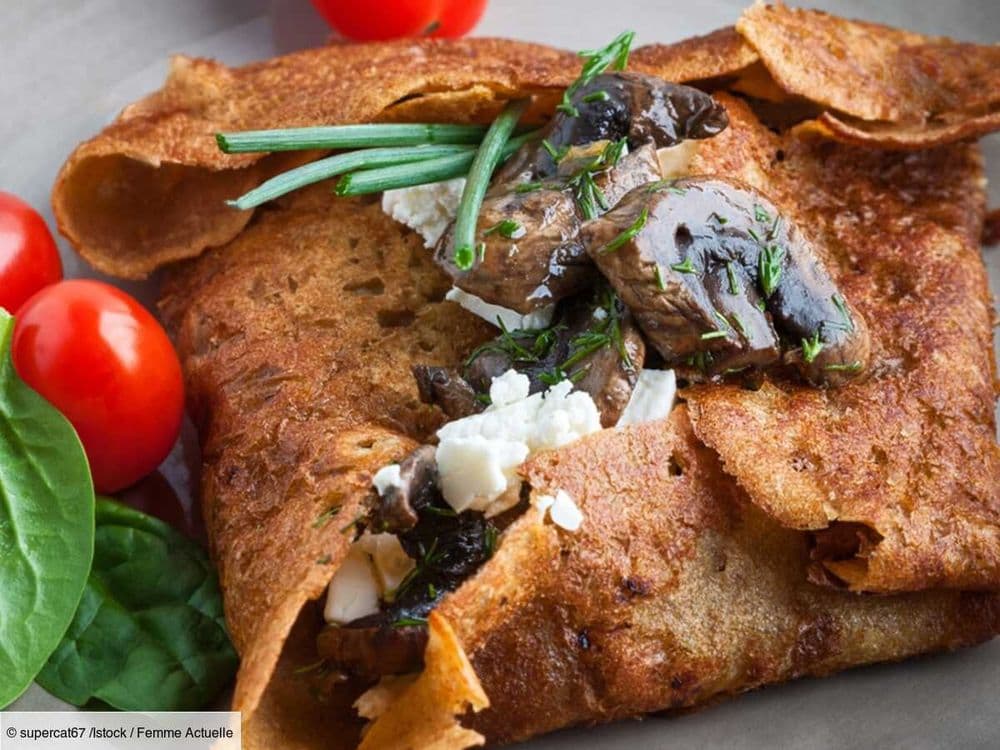 Crêpe bretonne au poulet et champignon : la recette gourmande pour un déjeuner prêt en 15 minutes