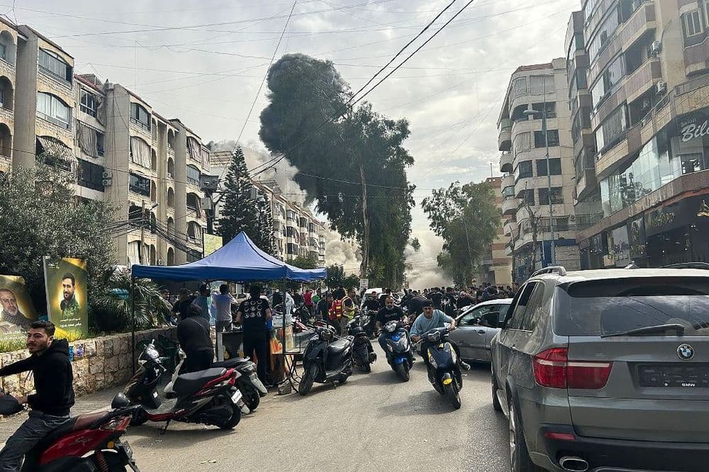 Israël bombarde la banlieue sud de Beyrouth, après quatre mois de trêve avec le Hezbollah