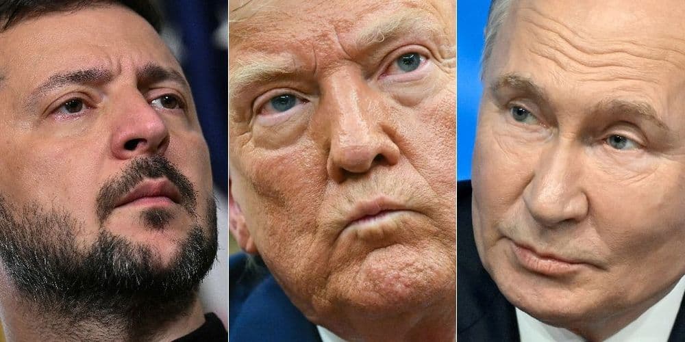 Ukraine: Trump affirme que Poutine "est devenu complètement fou"