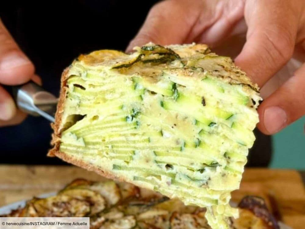 Gâteau invisible… à la courgette : la bonne idée pour un dîner léger et moelleux