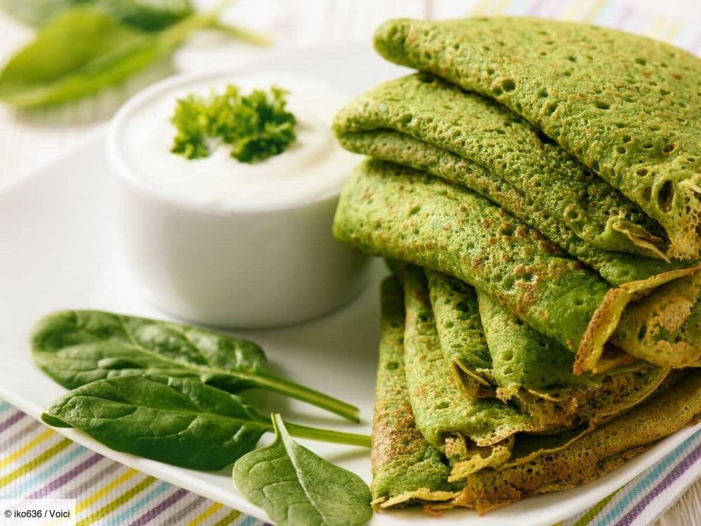 Crêpes aux épinards : la recette qui va séduire les petits comme les grands gourmands