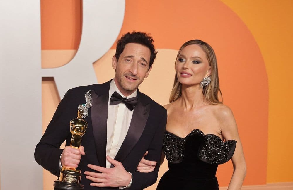 Adrien Brody : cette séquence avec sa compagne Georgina Chapman aux Oscars fait parler