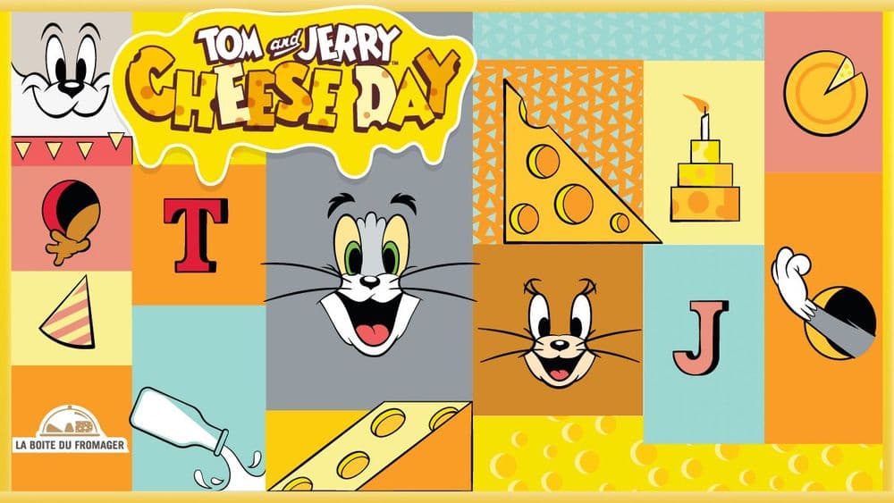 Jeu-concours Tom & Jerry : du fromage à gagner pour célébrer la journée du "Cheese Day"